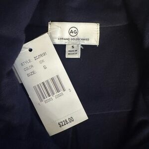 Adriano Goldschmied Navy Blue Dress